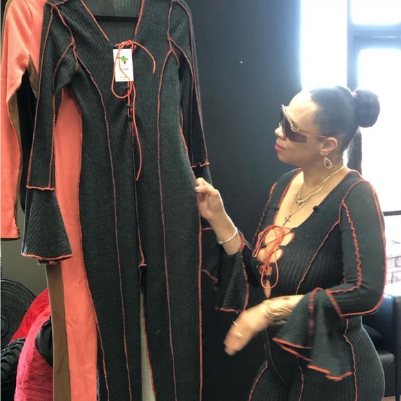 Knit jumpsuit - Picture 4 of 7